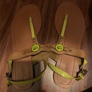 Coach sandal used